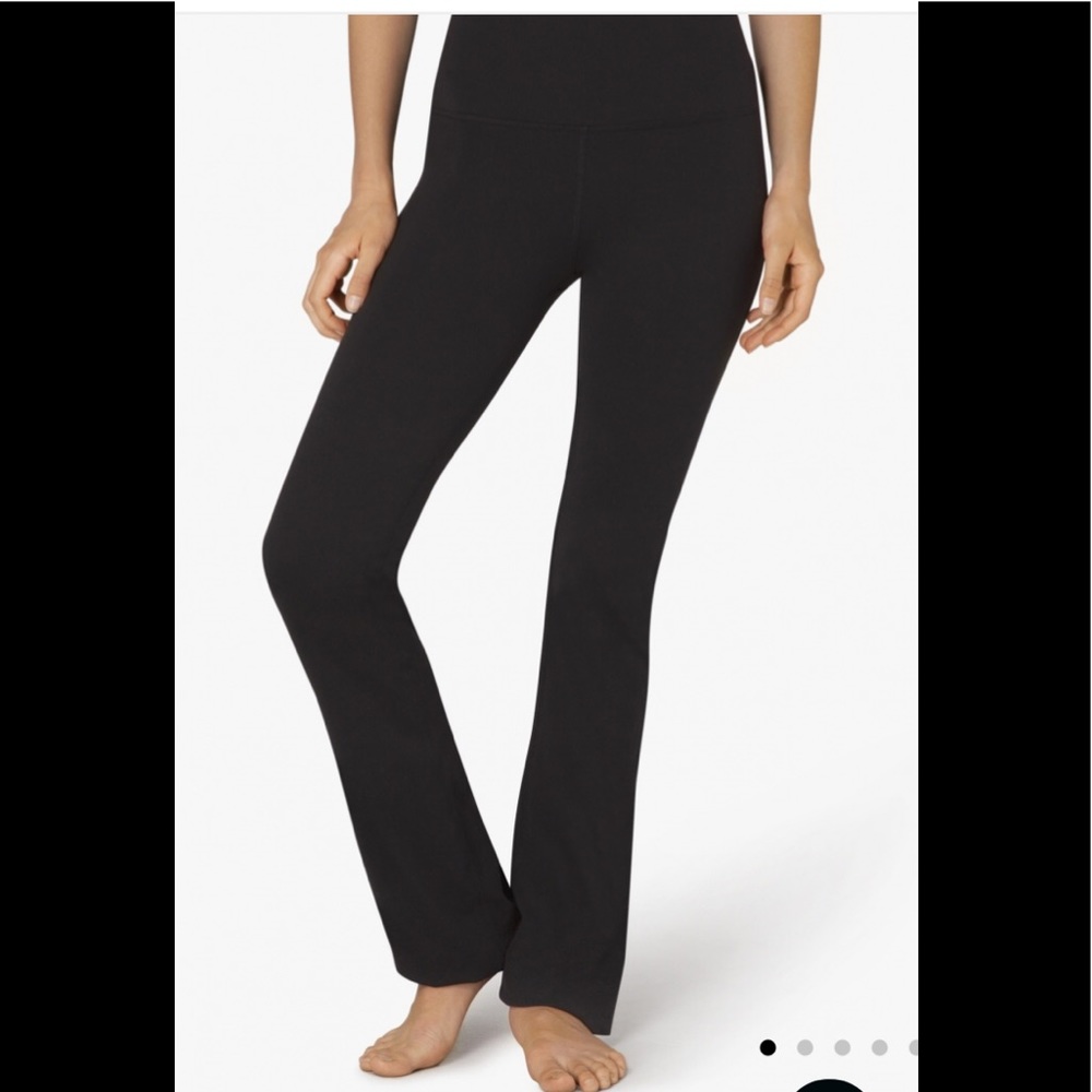 Beyond yoga boot cut black leggings